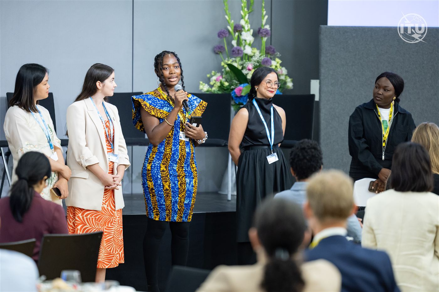 Presenting at the ITU, Geneva