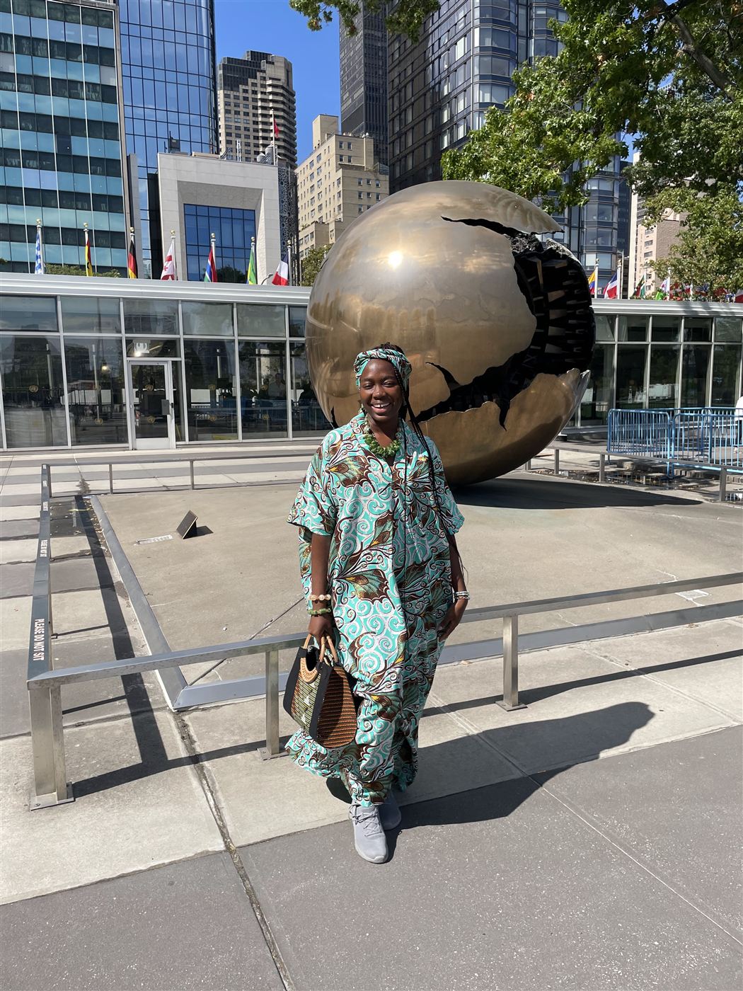At UN Headquarters, New York